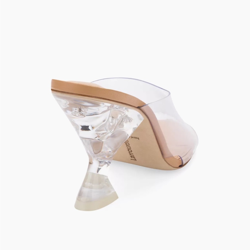 larroude transparent madonna heels - Picture 3 of 3